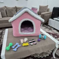 جای خواب ظرف غذا و اسباب بازی پت