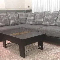 مبل ۸ نفره راحتی کم کارکرده|مبلمان خانگی و میز عسلی|قرچک, زیبا شهر|دیوار