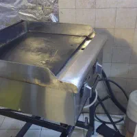 صفحه گریل تخت روغنی