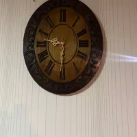 میز و ساعت  و تلفن چوبی رستیک|ساعت دیواری و تزئینی|اراک, |دیوار