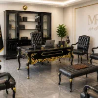 میز مدیریت چوبی مدل الفا