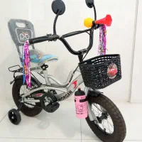 دوچرخه ی ۱۲ مناسب سن ۲ تا ۵ سال جنس خارجی|دوچرخه، اسکیت، اسکوتر|بروجن, |دیوار