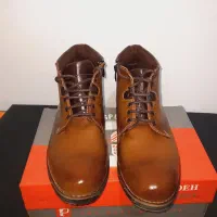 کفش نیم بوت چرم تبریز مردانه اصل