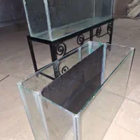 پایه فرفورژه، آکواریوم و بک سامپ، پمپ هوا و پمپ آب