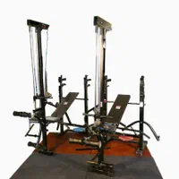 دستگاه بدنسازی 48 حرکته 50 همراه با دمبل و هالتر