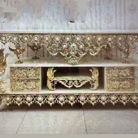 پا سماور سرویس کامل برنجی|صنایع دستی و سایر لوازم تزئینی|رباط‌کریم, شترخوار|دیوار