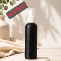 مرکز فروش‌ عمده بطری محلول پاش۱۲۰cc مشکی با اسپری