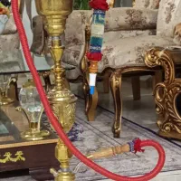 قلیان عربی تنه برنجی|صنایع دستی و سایر لوازم تزئینی|کرج, شاهین‌ویلا|دیوار