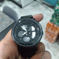 ساعت طرح رینگ ماشین