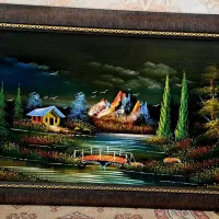 تابلو منظره بسیار زیبا