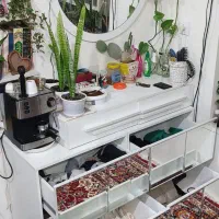 تختخواب دو نفره همراه دراور|تخت و سرویس خواب|شیروان (خراسان), |دیوار