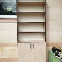 کمد دیواری در خرده فروشی|کتابخانه، شلف، قفسه‌های دیواری|کوچصفهان, |دیوار