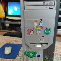 کیس اداری ۲هسته رم ۲ ddr2 هارد ۸۰