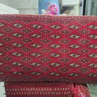 پشتی ترکمن دستباف