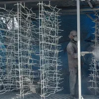 حفاظ شاخ گوزنی تراکم بالا با میلگرد ۸ و میلگرد ۱۰|خدمات پیشه و مهارت|شهریار, شهرک نماز (دینار آباد)|دیوار