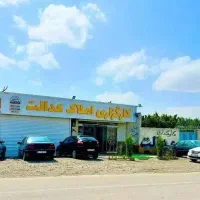 بورس-باغچه-با-ساختمان-استخر-شاهنامه-گوارشک-فردوسی