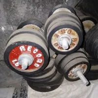 وزنه بدنسازی  تا ۶۰ کیلو با میز