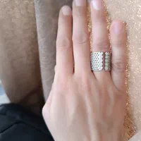 انگشتر نقره قیمت آب‌شده