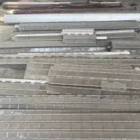 تعدادی کرکره شفاف پلی کربنات با میله استیل ضد زنگ