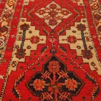 دوعدد فرش کناره دستبافت قدیمی
