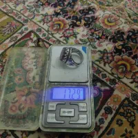 انگشتر نقره شرف عقیق فیروزه حدید در نجف الکساندریت|جواهرات|مشهد, الهیه|دیوار
