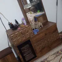 سلام تخت۲نفره جک دار ومیزارایش وپاتختی