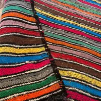 قالیچه دست بافت یا گلیم پارچه ای یا پالاس|گلیم، جاجیم، گبه|مشهد, نوده|دیوار