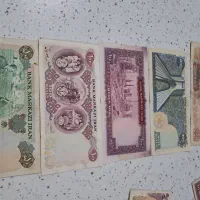 ۹برگ اسکناس های پهلوی قدیمی|کلکسیون سکه، تمبر، اسکناس|قائمشهر, |دیوار