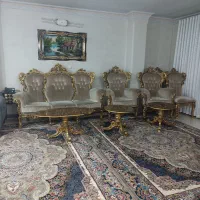 مبل سلطنتی چوب راش ۹ نفره