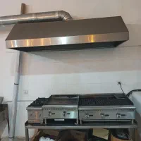 هود تمام استیل همراه با لوله گریلapw