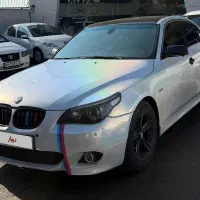 بی ام و bmw 520 سفید ترخیص۲۰۰۸