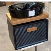 کابینت روشویی و آینه باکس|لوازم سرویس بهداشتی|قم, بوستان جوان|دیوار