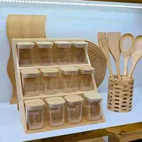 ست پاسماوری پیرکس بامبو دوحالته وارداتی