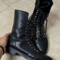 نیم بوت مشکی|کیف، کفش، کمربند|رشت, کوی مهر|دیوار