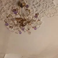 ۲عدد لوستر برنجی بسیارزیبا