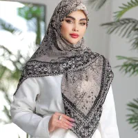 روسری دست دوز چاپ خیس|لباس|بهشهر, |دیوار