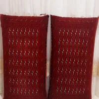 پشتی پشمی دست بافت