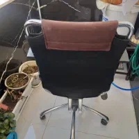 صندلی اداری پایه فلزی تشک دوبل|مبلمان اداری|برخوار, |دیوار