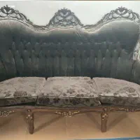 مبل سلطنتی 9 نفره|مبلمان خانگی و میز عسلی|فولادشهر, A2|دیوار