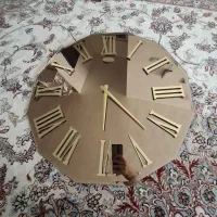 ساعت دیواری آینه ای