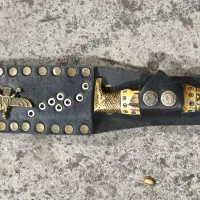 چاقو شکاری دست ساز دسته شاخ