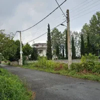 زمین کوه پایه ۷۵۰متر‌،ویو کوه جنگل جاده ساحلو دریا