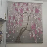 پرده زبرا چاپی