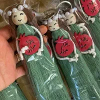 عروسک مکرومه یلدایی|صنایع دستی و سایر لوازم تزئینی|زابل, |دیوار