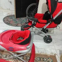 کالسکه و رورک تمیزو شسته شده