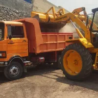 خاور کمپرسی حمل نخاله وماسه پوکه کمره