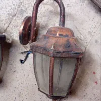 چراغ حیاطی فلزی