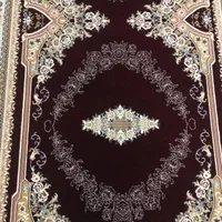 فرش ماشینی زمینه زرشکی عرض 1.5 متر و طول 5 متر|فرش|تهران, سردارجنگل|دیوار