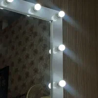 آینه قدی چراغ دار مشابه نو