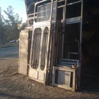 درب انباری حیاطی اهن  کفی